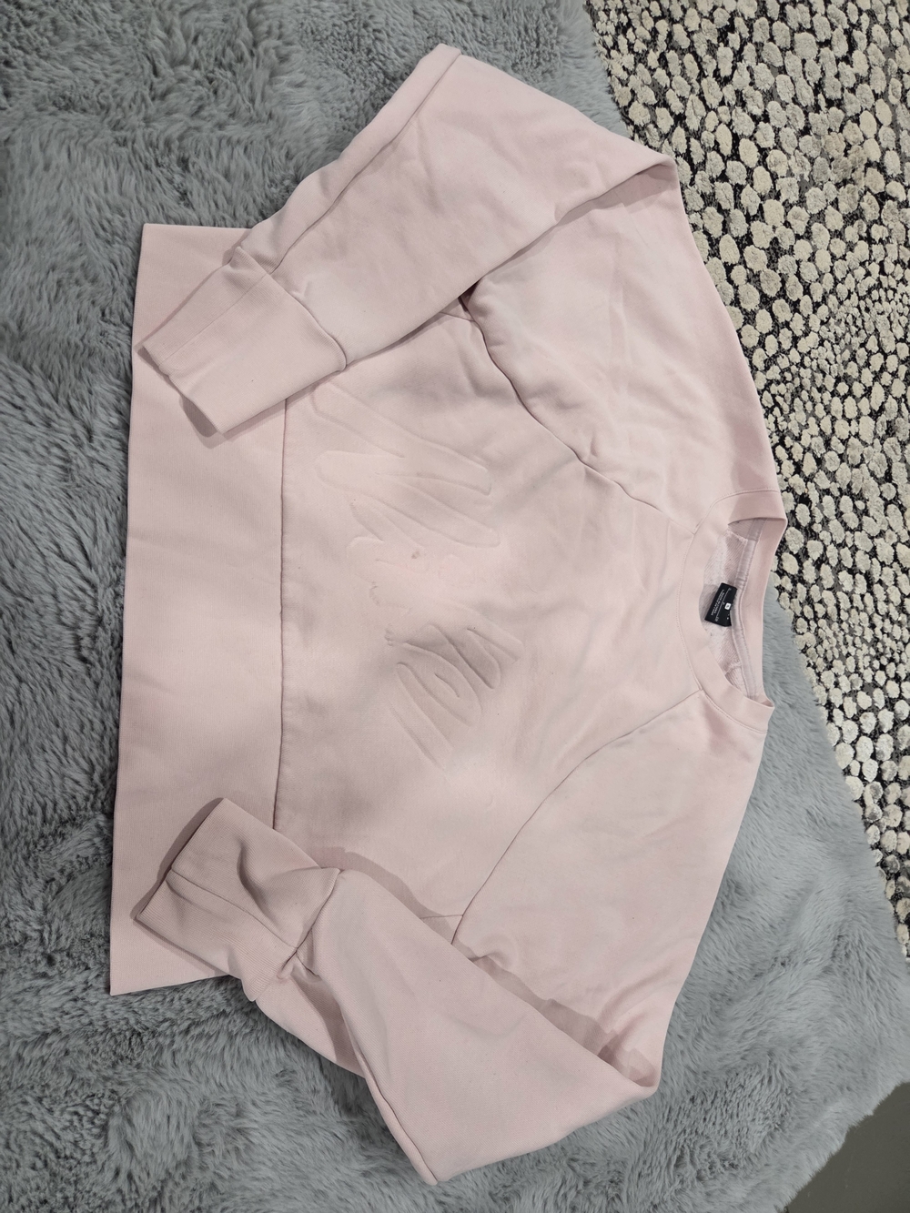 Nike Women's Light Pink Crewneck Sweatshirt